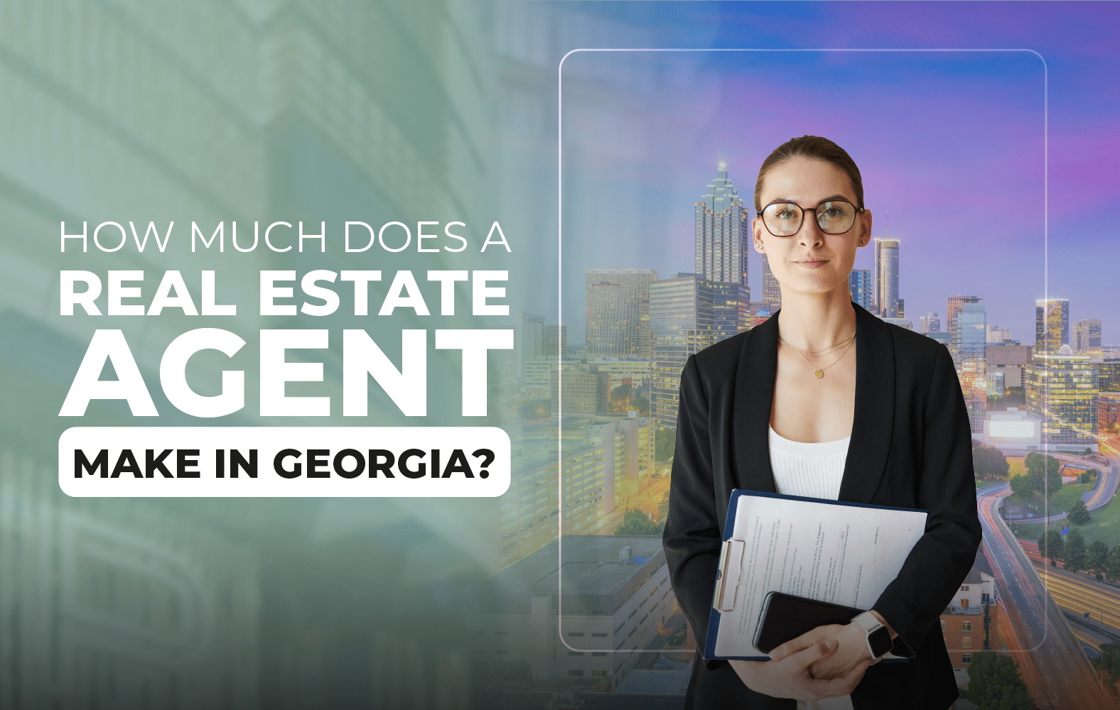 How much does a real estate agent make in Georgia?